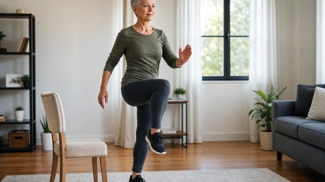 Simple 4-Minute Exercise Routine to Enhance Longevity and Prevent Falls | rpt hoki99, psg idrissa gu