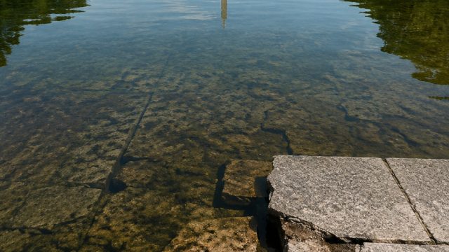 Questions Arise Over Reflecting Pool Damage Claims Made by Trump