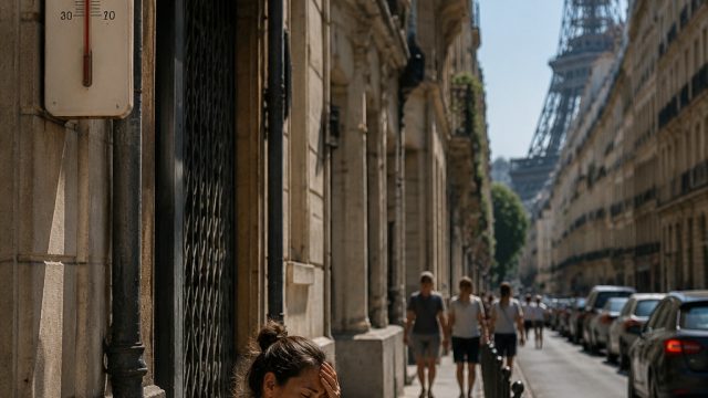 France Faces Scorching Heatwave Amid Frequent Power Outages